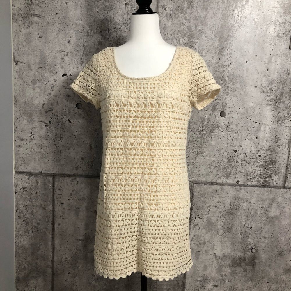 𝅺UO Staring at Stars Eyelet Lace Dress